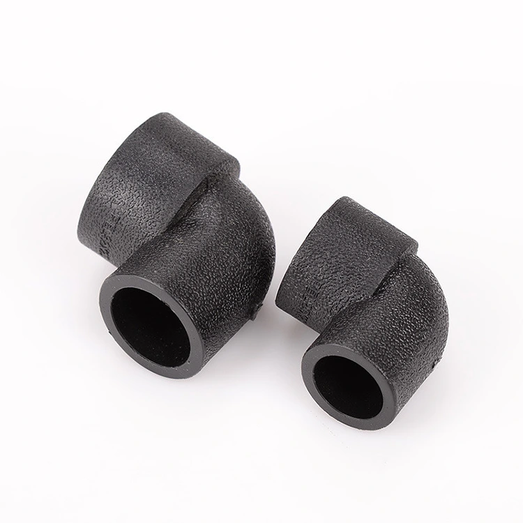 Ingeniería de drenaje HDPE 90 ° Codo