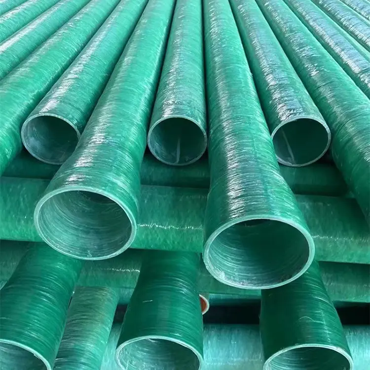 Tubería de plástico reforzado con vidrio de fibra