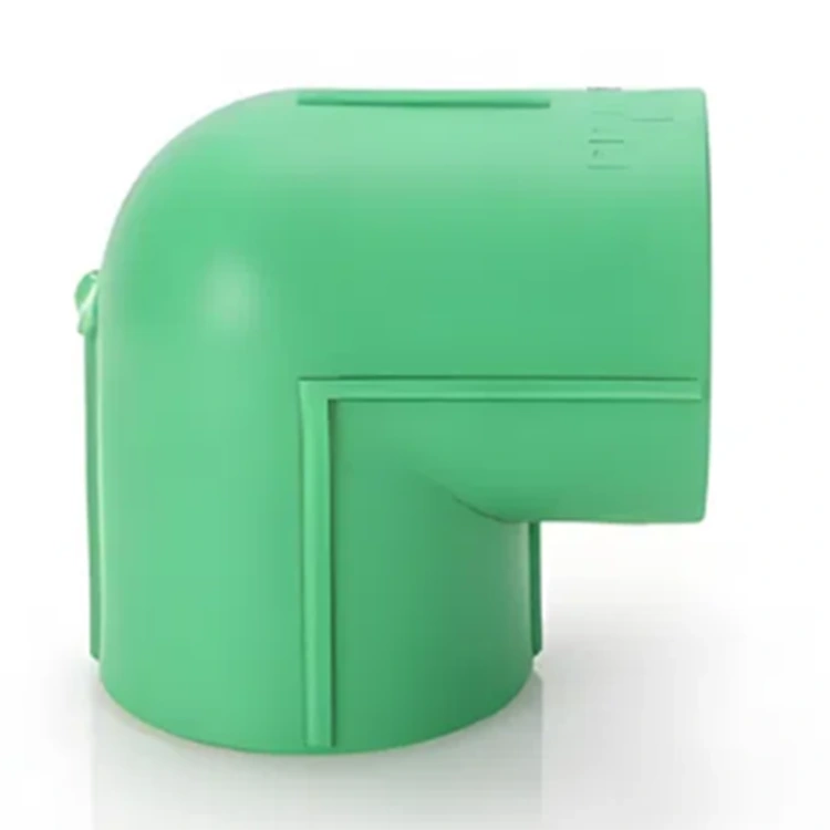 Color verde de 90 grados Codo PPR Accesorios