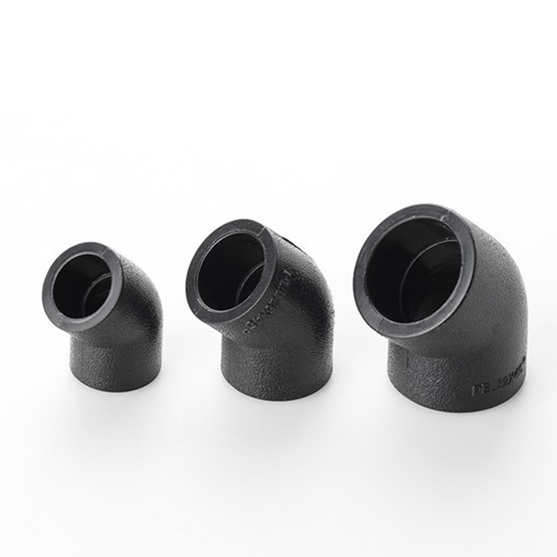 HDPE 45 ° Codo cambia la dirección del flujo