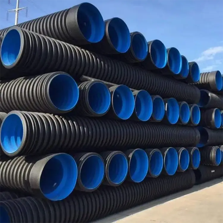 Tubería corrugada de doble pared HDPE