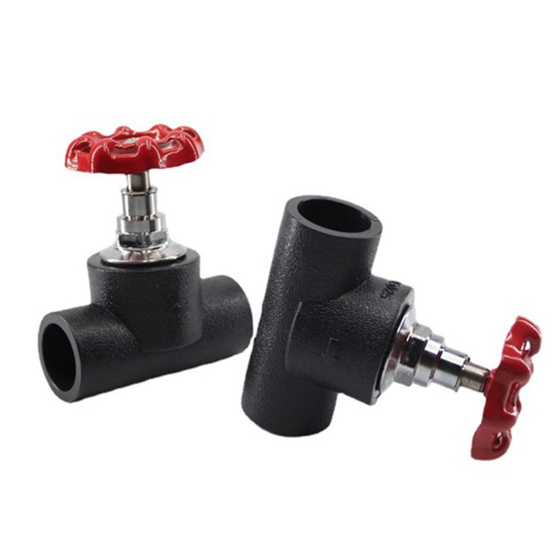 Válvula de cierre de HDPE para control de flujo de agua