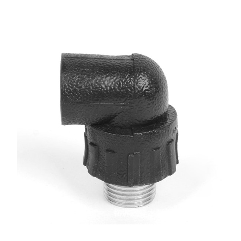 Codo de rosca externa de HDPE de alta presión Codo de rosca externa de HDPE de alta presión