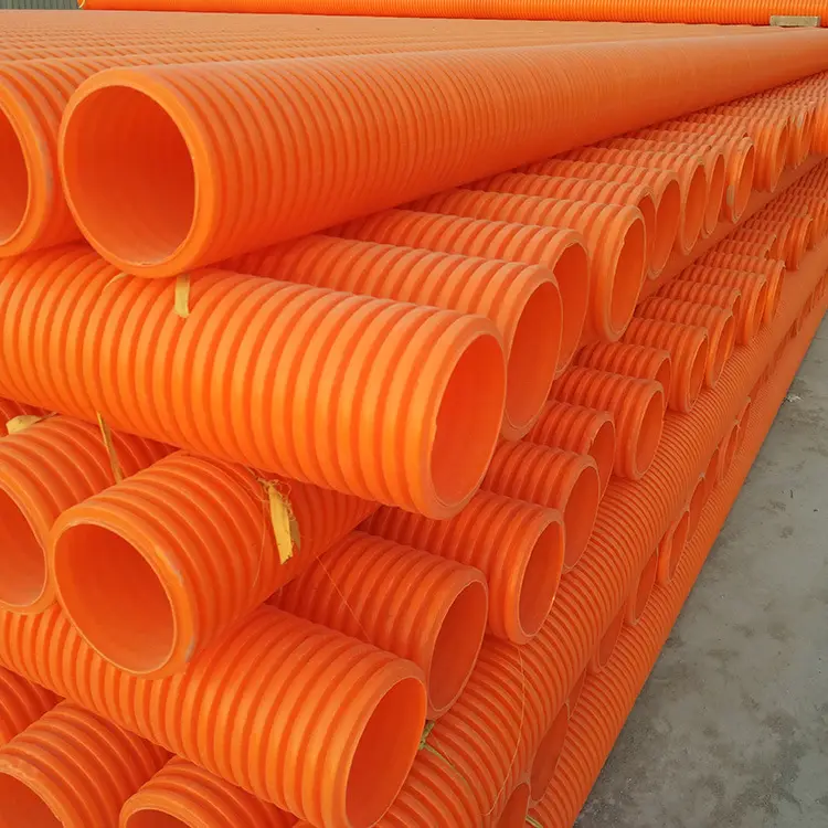 Tubería corrugada de doble brazo circular MPP