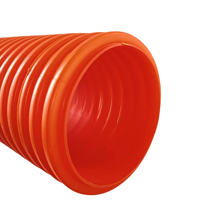 Tubo de pared doble MPP para la instalación de ritmo