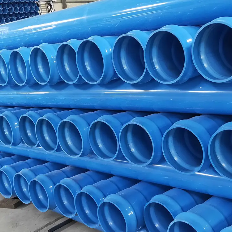 Tubo de cloruro de polivinilo orientado