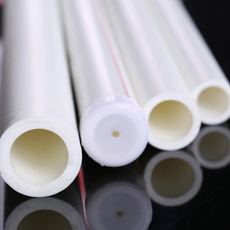 PPR resistente a la temperatura a alta temperatura tubería de agua caliente y fría