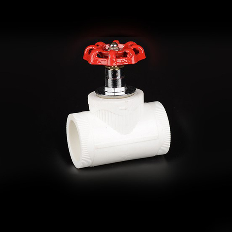 Válvula de parada de tubería de agua PPR para control de fluidos