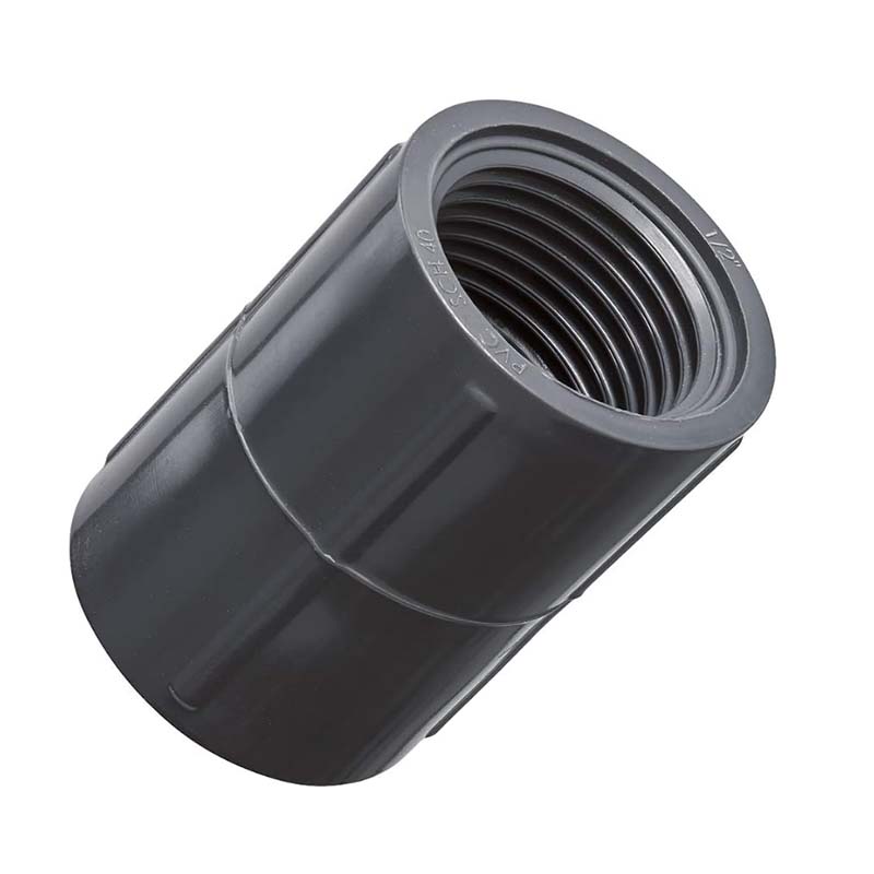 Adaptador femenino de PVC