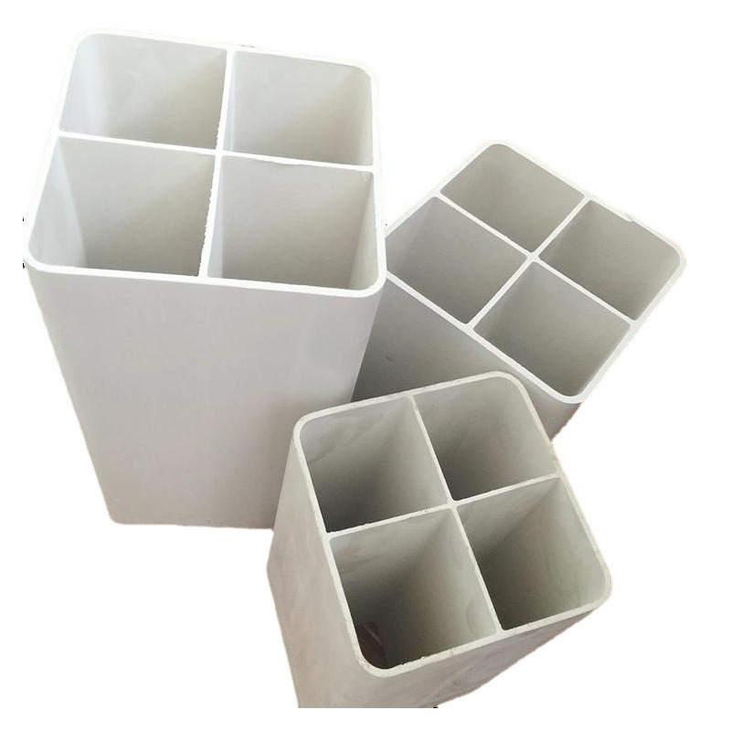 Tubería de cuadrícula de PVC u para el suministro de agua y drenaje Tubería de cuadrícula de PVC u para el suministro de agua y drenaje