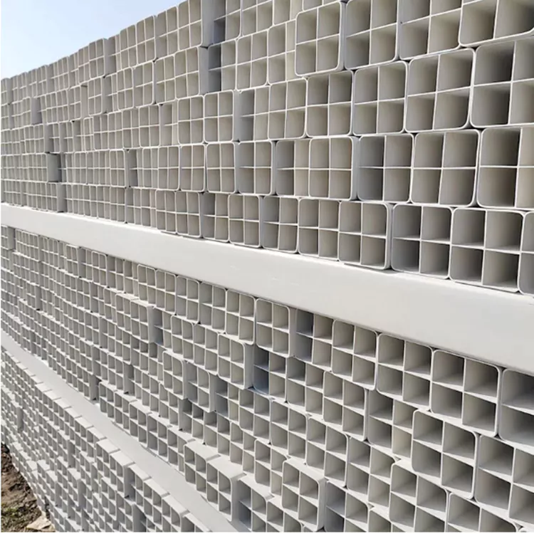 Tuberías de cuadrícula de PVC-U para protección de cables subterráneas Tuberías de cuadrícula de PVC-U para protección de cables subterráneas