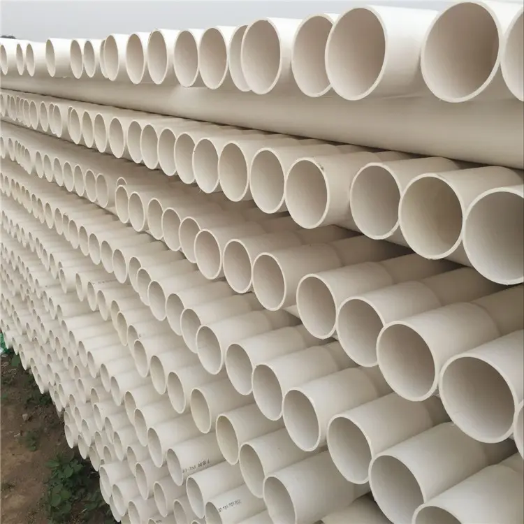 Tubería de cloruro de polivinilo no plástica